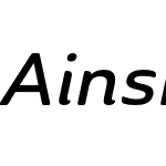 Ainslie Sans