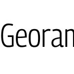 Georama SemiCondensed