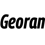 Georama Condensed