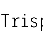 Trispace SemiCondensed