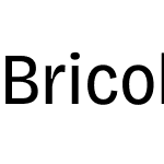 Bricolage Grotesque SemiCondensed