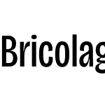 Bricolage Grotesque 72pt Condensed