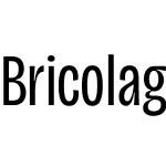 Bricolage Grotesque 72pt Condensed