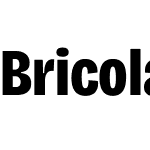 Bricolage Grotesque 48pt Condensed