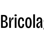 Bricolage Grotesque 48pt Condensed