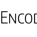 Encode Sans SC Condensed