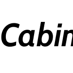 Cabin SemiCondensed