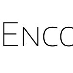 Encode Sans SC SemiExpanded