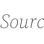 Source Serif 4 36pt