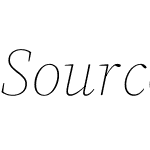 Source Serif 4 48pt