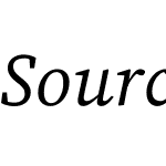 Source Serif 4