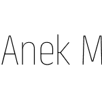 Anek Malayalam SemiCondensed