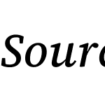 Source Serif 4