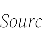 Source Serif 4 48pt