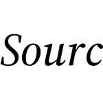Source Serif 4 48pt
