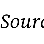 Source Serif 4