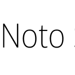 Noto Sans Lao Looped SemiCondensed