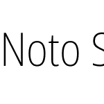 Noto Sans Lao Looped Condensed