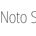 Noto Sans Lao Looped Condensed