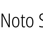 Noto Sans Lao Condensed