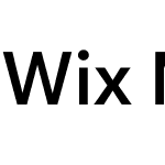 Wix Madefor Text