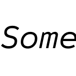 Sometype Mono