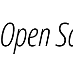 Open Sans Condensed