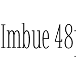 Imbue 48pt