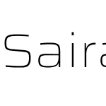 Saira Expanded