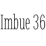 Imbue 36pt