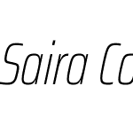 Saira Condensed