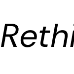 Rethink Sans