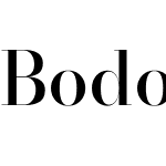 Bodoni Moda 28pt