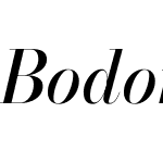 Bodoni Moda 28pt