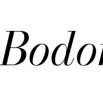 Bodoni Moda 18pt