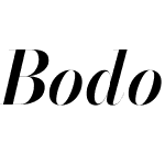 Bodoni Moda 72pt