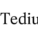 Tedium