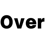 Overused Grotesk