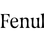 Fenul Condensed