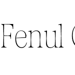 Fenul Condensed