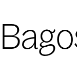 Bagoss Condensed