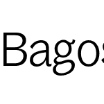 Bagoss Condensed