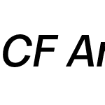 CF Arche Grotesk