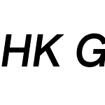 HK Grotesk