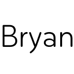 Bryant Condensed