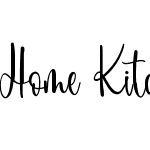 Home Kitchen Script