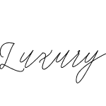 Luxury Script