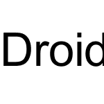 Droid Sans