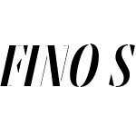 Fino Stencil Title