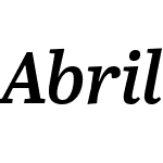 Abril Text